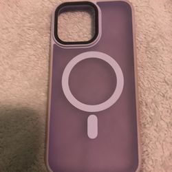 iPhone 14 Case Purple.