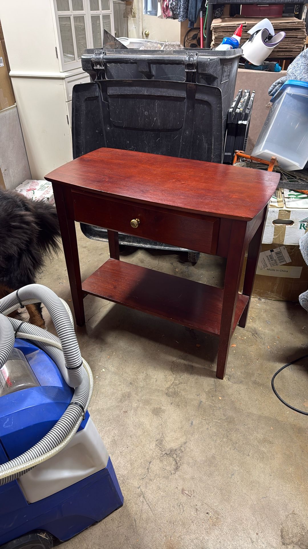 Side Table With Drawer