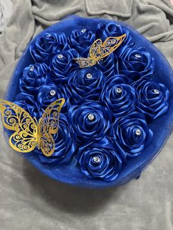 Flores Eternas Azul