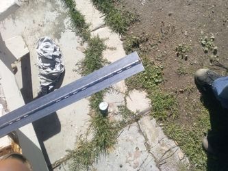 Aluminum Hinge O.60"Thick 2" W By 72" L