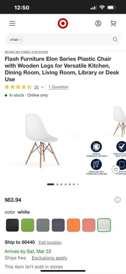 Plastic Chairs With Wooden Legs $454All
