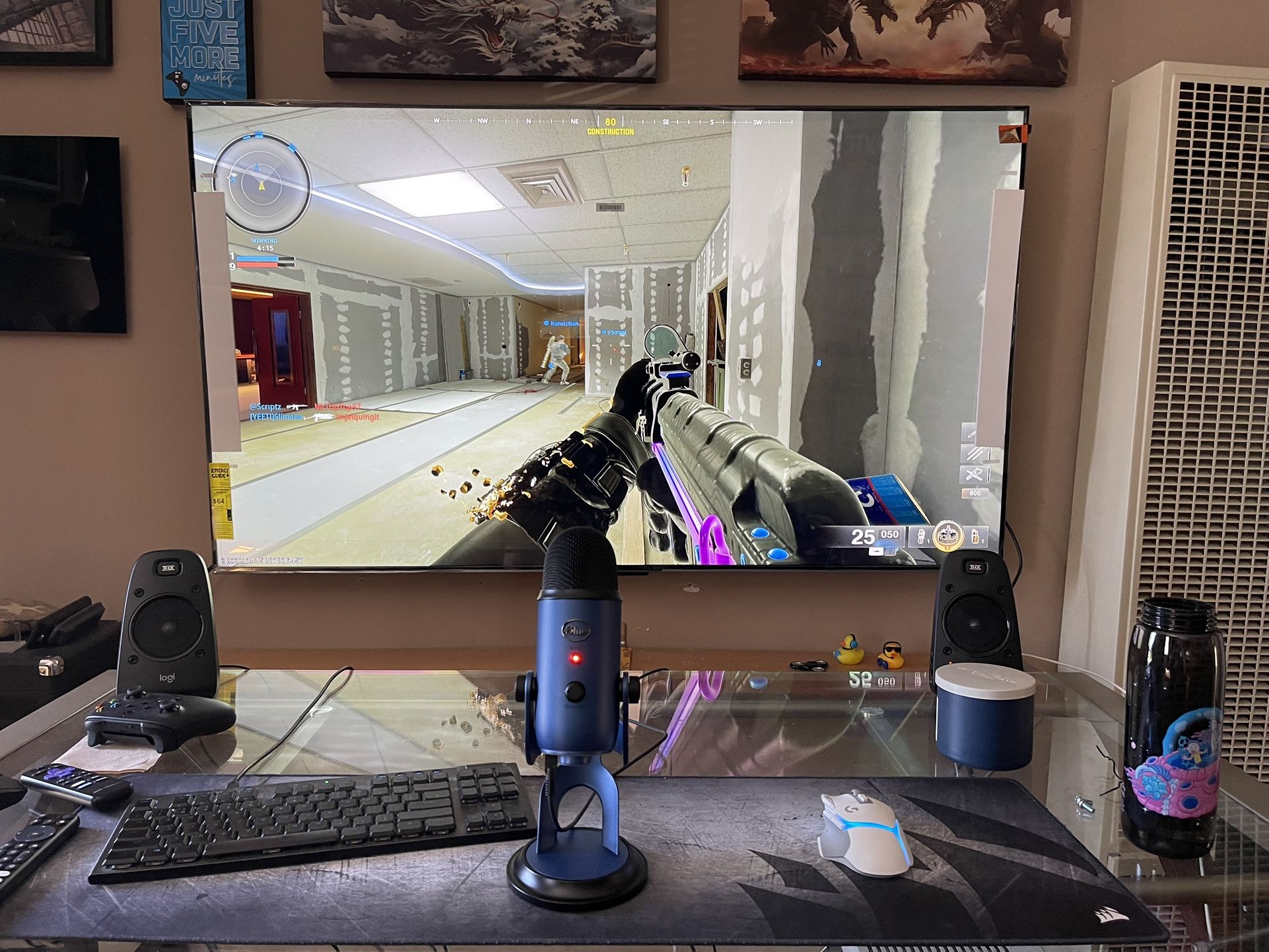 65 Inch TV Qled 120hz AMD freesync 