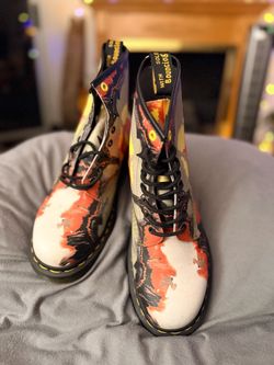 Rare Dr. Martens 1460 x Tate Volcanic Flare Boots – Women’s 9 / Men’s 8