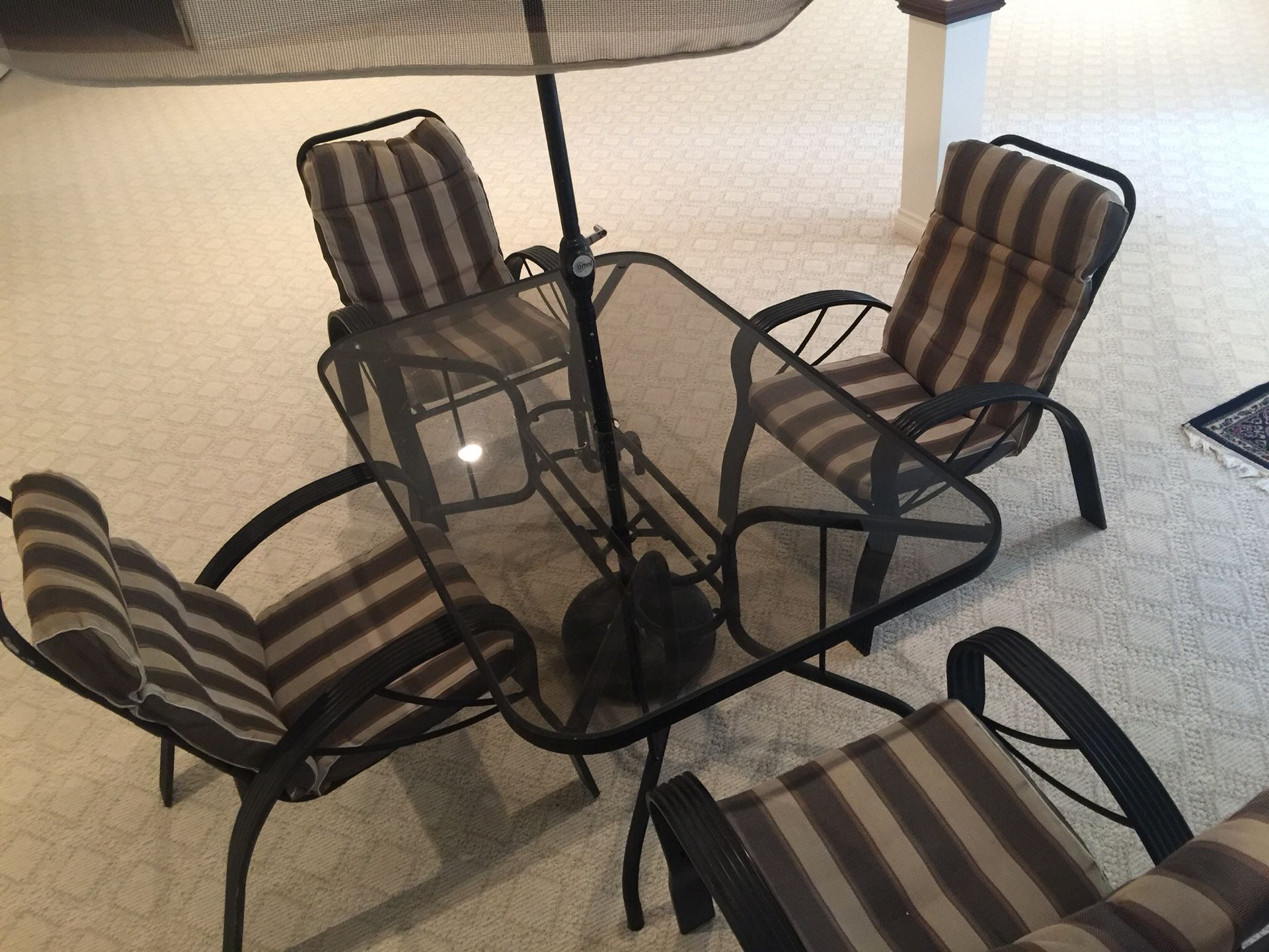 Like It Or Love,Patio Furniture price! Spring In  Swing !  Clearance!! Spring is around the corner! Patio Furnitur! Excellent condition! Glass table!!