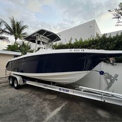 Century 2400 CC Boat With New Trailer)