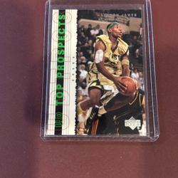2003 UPPER DECK TOP PROSPECTS 3 LeBRON JAMES