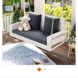 Swing Patio Furniture Set Outdoor Patio Swing Patio Furniture Set Outdoor Furniture Porch Swing Brand New In The Box