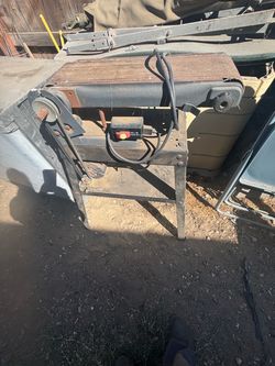 Belt Sander on Stand