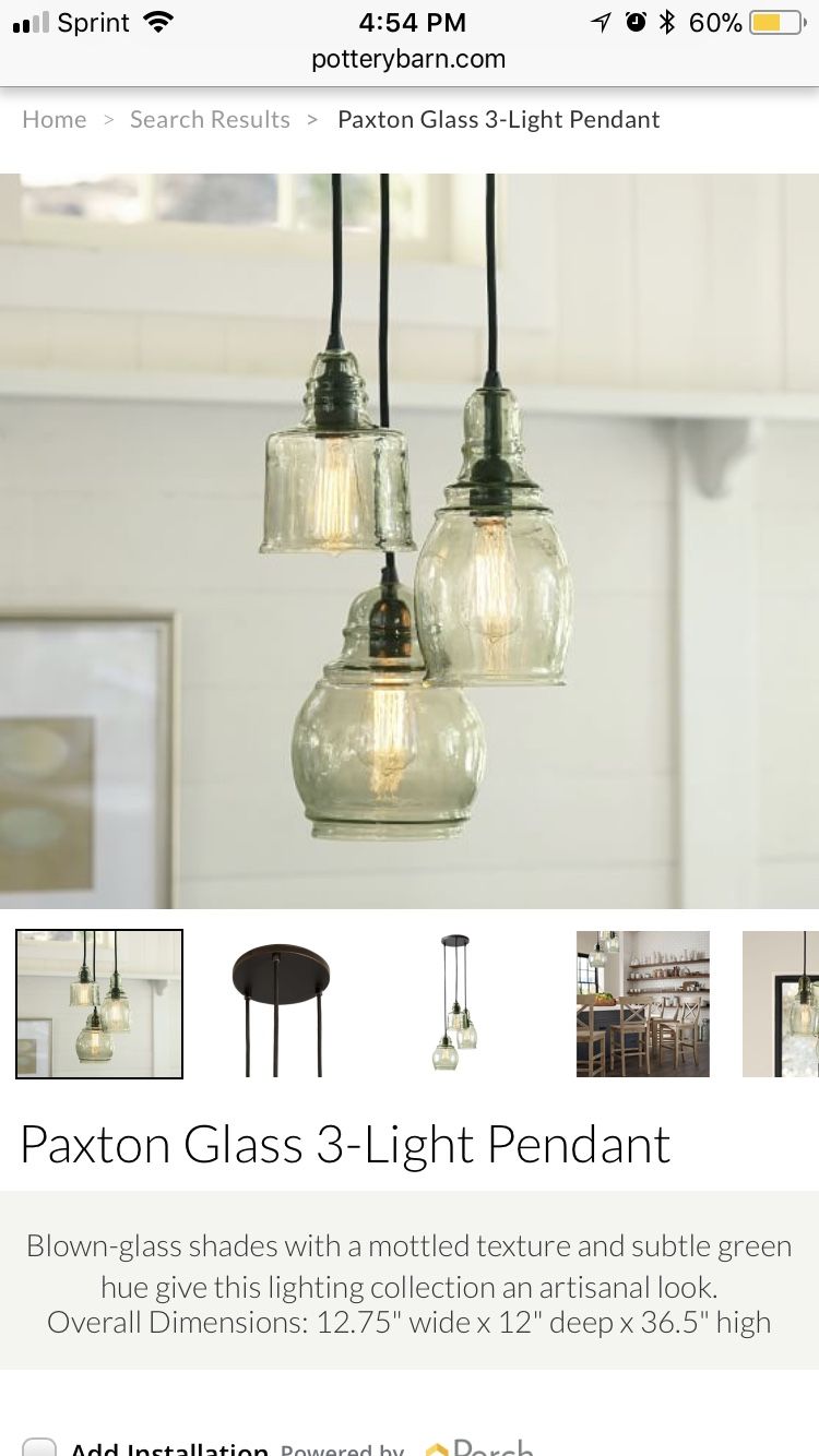 Pottery Barn *NEW* Pendant lights (3)!