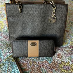 Mk Handbag And Wallet 