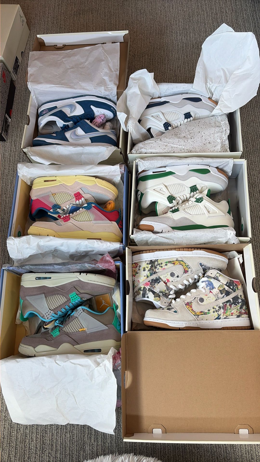 Nike Sb And Jordan 4 Shoes For Sale