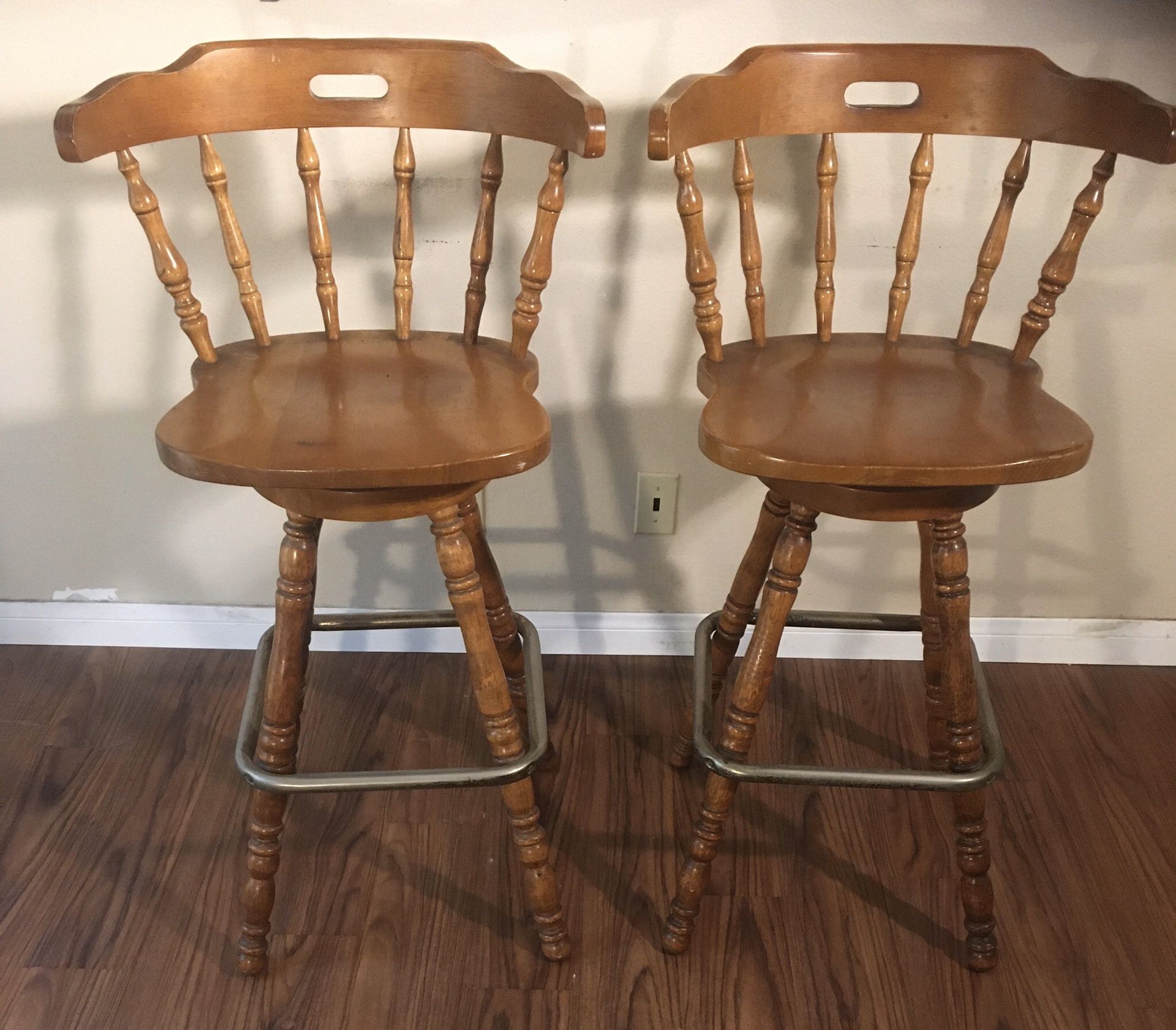 Captains Chairs Vintage Bar Stools