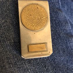 Mayan Calendar Money Clip 