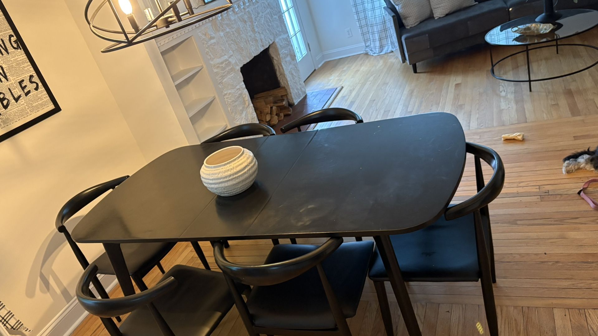 Black Dining Table