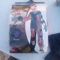 Childs Killer Clown Costume 