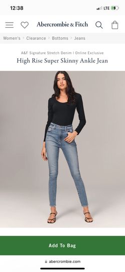 Super Skinny High Rise Jeans
