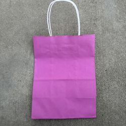 pink paper gift bag a lot of