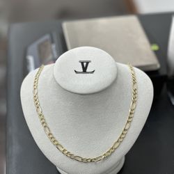10k Gold Figaro Chain