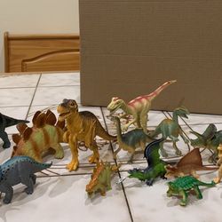 16 Collection Set Dinosaurs Toys 