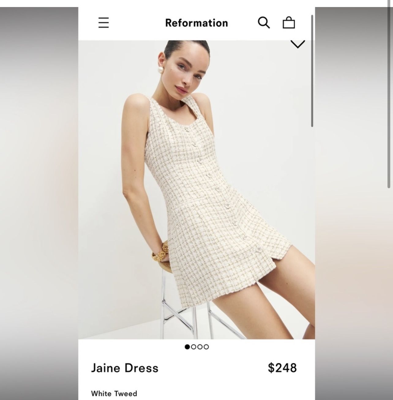 Reformation Jaine Dress