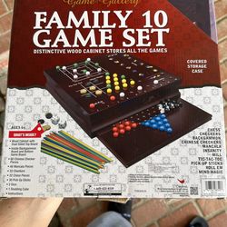 Family 10 Game Set