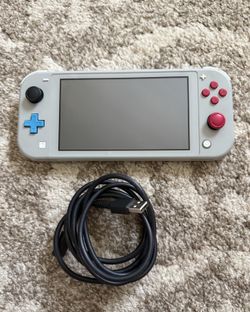 Nintendo switch lite pokemon zacian / zamazenta edition