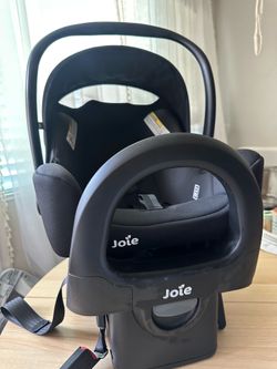 Joie Rue Rear Facing Infant Car Seat with Base AND Stroller insert
