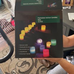 12 Piece Flameless Candles