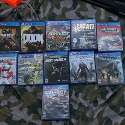 PS4 Games Working