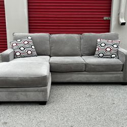 Modern Gray Reversible Sectional *FREE DELIVERY 