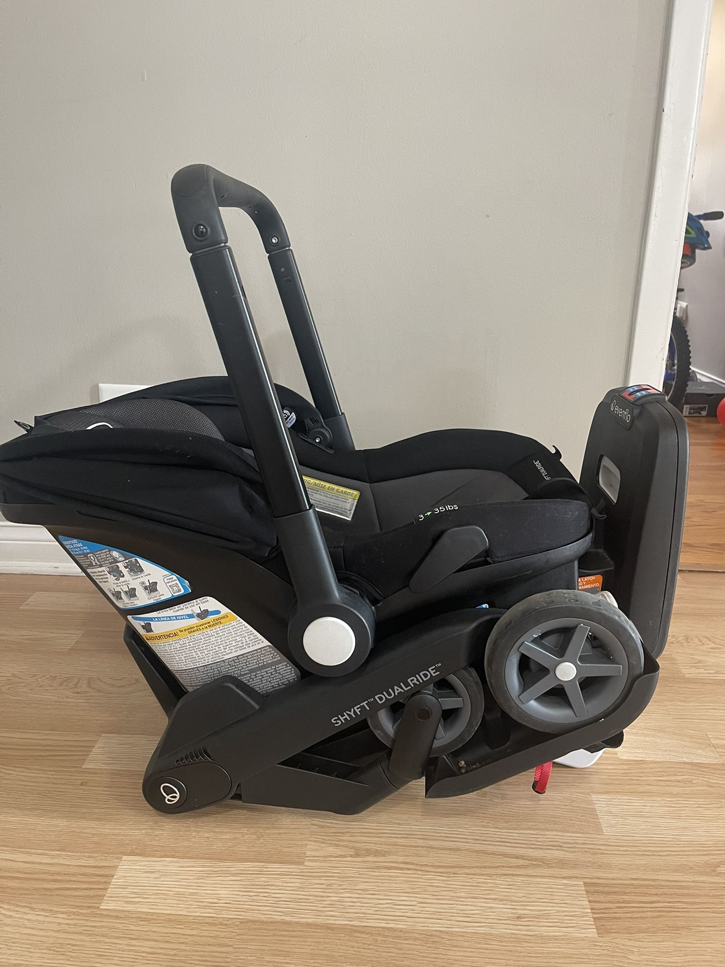 SHYFT DUALRIDE INFANT CAR SEAT STROLLER COMBO
