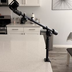InnoGear Boom Mic Stand with Counterweight Desk Clamp Stand