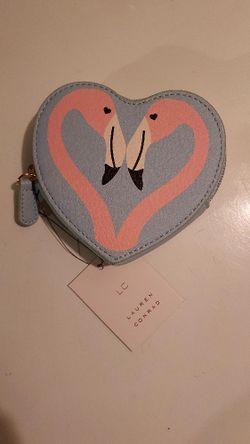 Ladies Flamingo Coin Purse 
