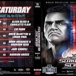 Wwe Summerslam 2025 With Countdown W/dvd Case 3 Disc Dvd