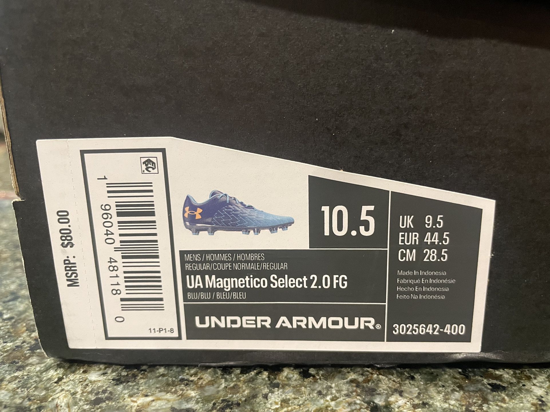 Soccer Shoe Under Armour UA Magnetico Select 2.0 FG