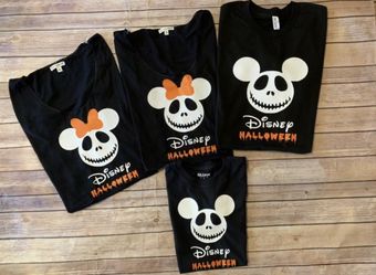 Disney themed Halloween Shirts