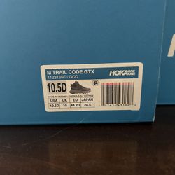 Trail Code GTX Hoka Men’s 10.5