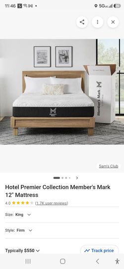 New Sam's Club King Mattress $200