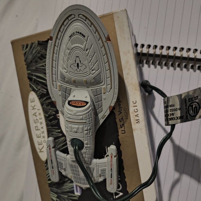 Star Trek Ornaments And Action Figures