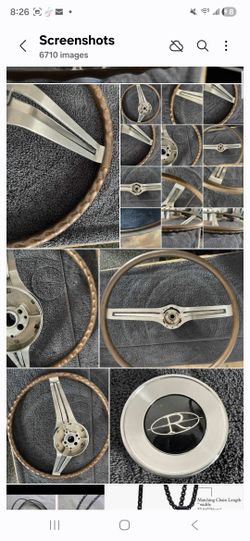 RARE Vintage 1963-65 Buick Riviera Steering Wheel complete. No cracks or breaks Insured Shipping Is available