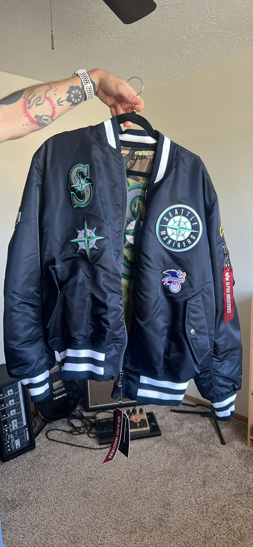 New Era Mariners Jacket