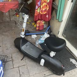 Electric Scooter With Seat 