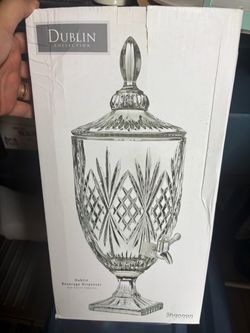 Shannon Dublin Collection Crystal Beverage Dispenser