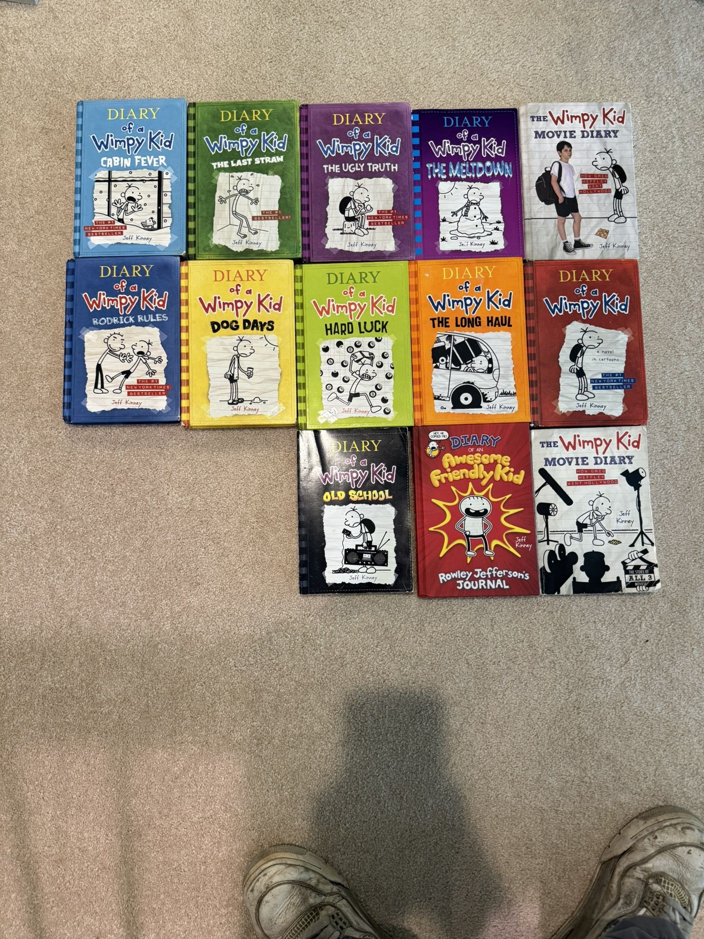 Diary Of A Wimpy Kid Set