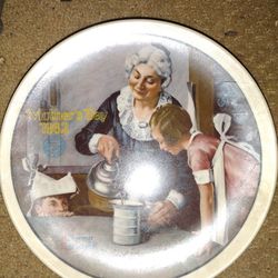 4 Limited Edition Norman Rockwell Collectors Plates 