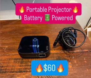 🔥 Battery Powered Projector 🔥$60 🔥