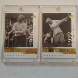 Jack Nicklaus Card Lot