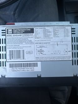 DUAL ELECTRONICS CORP 6.2 SCREEN