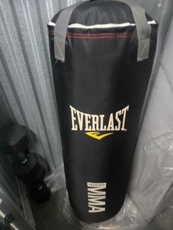 Punching bag/  dumbbells 20pounds