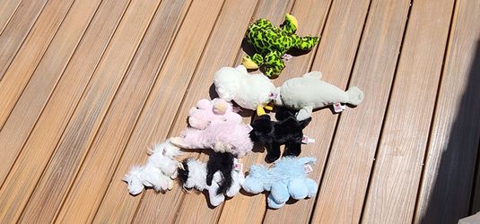 Ganz Webkinz Plush Stuffed Animals Lot of 8